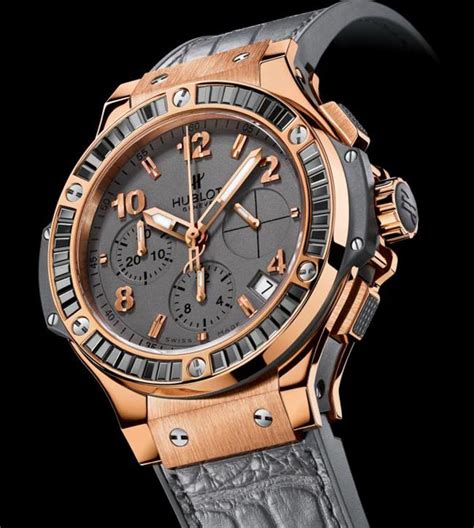 hublot big bang earl grey rose gold|Hublot rose gold chronograph.